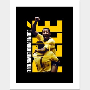 Pele Brazil Posters and Art